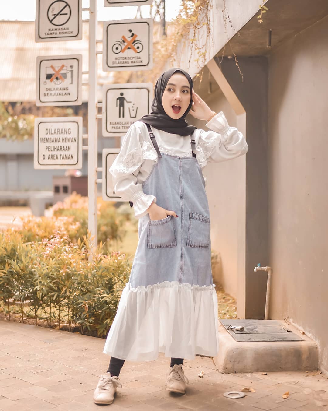 20 Hijab Ootd Casual Fashion Terpopuler